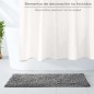 Alfombra Baño Poliéster Chenilla 50x80 cm. Gris. Alfombra Baño Poliéster Chenilla 50x80 cm. Gris.