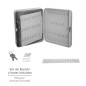 Armario De Seguridad Para Llaves Para 93 Llaves, Etiqueteros Incluidos. Armario Seguridad Llaves, Armario Llavero, 6x24x30 cm. Armario De Seguridad Para Llaves Para 93 Llaves, Etiqueteros Incluidos. Armario Seguridad Llaves, Armario Llavero, 6x24x30 cm.