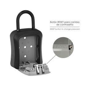 Caja Seguridad Llaves Con Arco 175x95x40 Mm, 4 Dígitos. Caja Llaves, Caja Llaves Calle, Caja De Llaves Pared