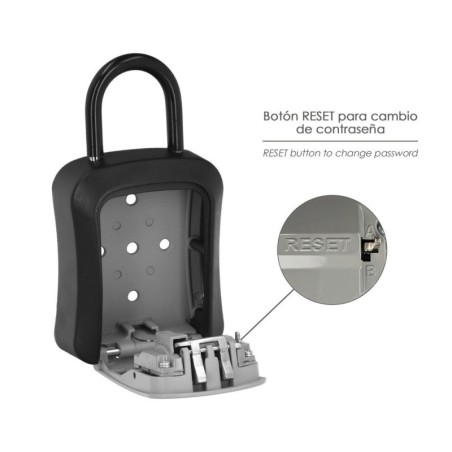 Caja Seguridad Llaves Con Arco 175x95x40 Mm, 4 Dígitos. Caja Llaves, Caja Llaves Calle, Caja De Llaves Pared