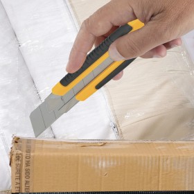 Cúter Ancho Profesional Hoja Acero Sk5 25mm.