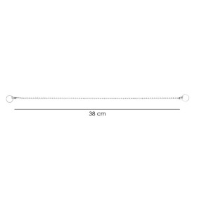 Cadena De Bolas 380 mm. Cadena Para Tapón Lavabo, Cadena Tapón Fregadero,
