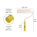 Rodillo Pintar Antigotas 220x40 Mm