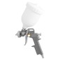 Pistola Pintar Neumática Boquilla De 1,5 mm. Con Depósito Superior 0,6 Litros y Adaptador Rápido