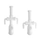 Sifón Botella Extensible 1 1/2" Salida Diámetro 40mm 2 Tomas Lavadora Sifón Botella Extensible 1 1/2" Salida Diámetro 40mm 2 Tomas Lavadora