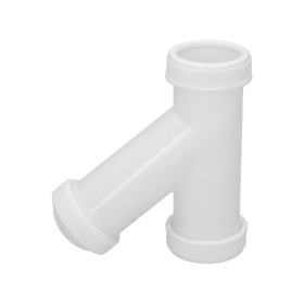 Sifón En Y, 1 1/2" Salida Diámetro 40 Mm Para Tubos Lisos