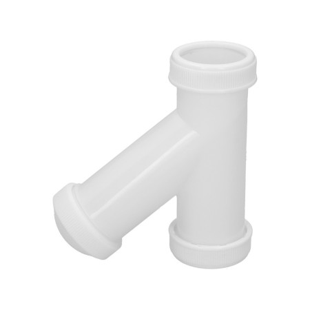 Sifón En Y, 1 1/2" Salida Diámetro 40 Mm Para Tubos Lisos