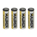Pila AA 1,5v Recargable Por USB-c (4 unidades)