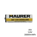 Pila AA 1,5v Recargable Por USB-c (4 unidades)