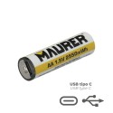 Pila AA 1,5v Recargable Por USB-c (4 unidades)