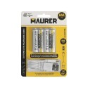 Pila AAA 1,5v Recargable Por USB-c (4 unidades)
