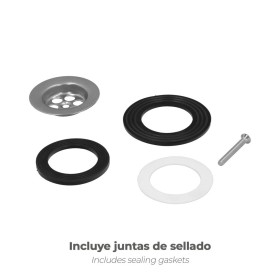 Sifón Bañera Con Rebosadero Salida Orientable1 1/2