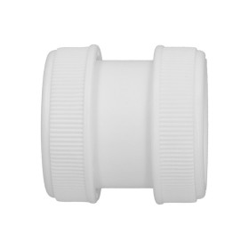 Manguito Reparador Desagües / Tubos Hembra - Hembra 1-1/2"