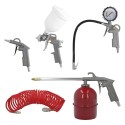 Kit Accesorios Para Compresor Aire Comprimido 5 Piezas Con Clic Rápido