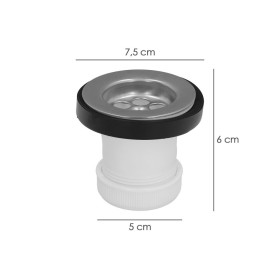 Válvula Lavabo / Bidé Con Tapa y Cadena 1 1/2" Salida Diámetro 40 Mm