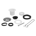 Válvula Lavabo / Bidé Con Tapa y Cadena 1 1/2" Salida Diámetro 40 Mm
