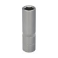 Llave Vaso 1/2" Hexagonal Larga 14 mm. Perfil de 6 caras. Acero Cromo Vanadio, Aristas Redondas Llave Vaso 1/2" Hexagonal Larga 14 mm. Perfil de 6 caras. Acero Cromo Vanadio, Aristas Redondas