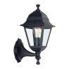 Farol Jardín Soporte Bajo Negro.