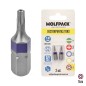 Puntas Destornillador Torx 10 Inviolable (2 Piezas). Acero S2 al Cromo Vanadio. Puntas Hexagonales, Destorpuntas, Puntas Destornillador Torx 10 Inviolable (2 Piezas). Acero S2 al Cromo Vanadio. Puntas Hexagonales, Destorpuntas,