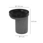 Manguito Inodoro Pvc Excentrico 90 Mm Manguito Inodoro Pvc Excentrico 90 Mm