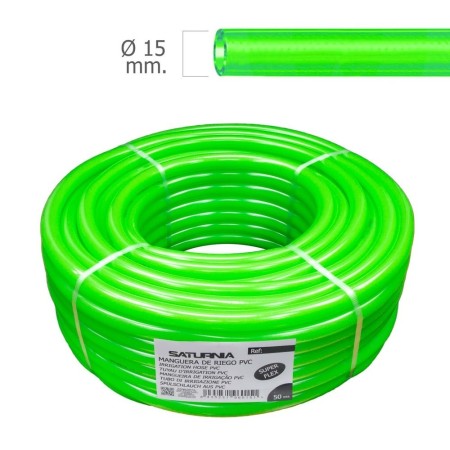 Manguera Latflex Ø 15 mm. - 5/8 Rollo 50 Metros Manguera Jardin, Manguera Riego, Manguera Reforzada,