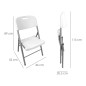Silla Plegable Con Agarre 88x48x57cm Silla Plegable Con Agarre 88x48x57cm