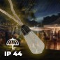 Guirnalda 20 Bombillas Trasparentes Cuerda 6 Metros Protección Uso en Exteriores / Interiores Ip44 Guirnalda 20 Bombillas Trasparentes Cuerda 6 Metros Protección Uso en Exteriores / Interiores Ip44