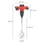 Mezclador Electrico 1800 Watt 6 Velocidades Con Variador de Potencia Mezclador Electrico 1800 Watt 6 Velocidades Con Variador de Potencia