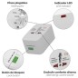 Adaptador Viaje Kit Universal Adaptador Viaje Kit Universal