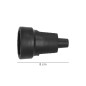 Base Aerea Toma Tierra Goma 4/4,8 mm. Negro (Industrial) Base Aerea Toma Tierra Goma 4/4,8 mm. Negro (Industrial)