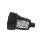 Base Aerea Toma Tierra Goma 4/4,8 mm. Negro (Industrial) Base Aerea Toma Tierra Goma 4/4,8 mm. Negro (Industrial)