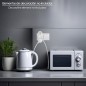 Adaptador Triple Schuko Recto 16A. 250V. Adaptador Triple Schuko Recto 16A. 250V.