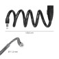 Cable Bicicleta Espiral Con Llave 12 Mm x 150 Cm Cable Bicicleta Espiral Con Llave 12 Mm x 150 Cm