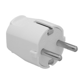 Clavija Schuko 2PT 16A Blanco.