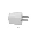 Clavija Schuko 2PT 16A Blanco.