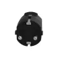 Clavija Toma Tierra Goma 4,8mm Negro (Industrial) Clavija Toma Tierra Goma 4,8mm Negro (Industrial)