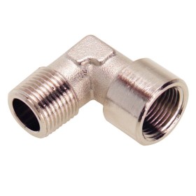 Codo Macho-hembra 1/4 (Blíster 2 Piezas)