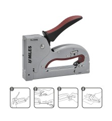 Grapadora de metal Plus N3 4/14mm Regulable