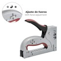 Grapadora de metal Plus N3 4/14mm Regulable