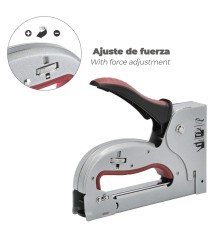 Grapadora de metal Plus N3 4/14mm Regulable