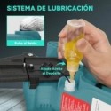 Mini Motosierra Outsunny 580W Brushless | 2 Baterías y Palo Telescópico